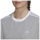 Adidas Γυναικεία κοντομάνικη μπλούζα Essentials 3-Stripes